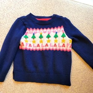 Mini Boden Falala Christmas Sweater